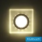ELDLUX TEKLA süllyesztett lámpatest LED 3W NW GU10