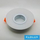 ELDLUX PARTEM süllyesztett lámpatest LED 9W NW + GU10 fehér