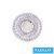 LUXOR Süllyesztett lámpatest LED 3W NW + GU10 Króm