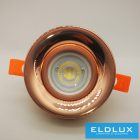 ELDLUX LEIA süllyesztett lámpatest GU10 rózsgold