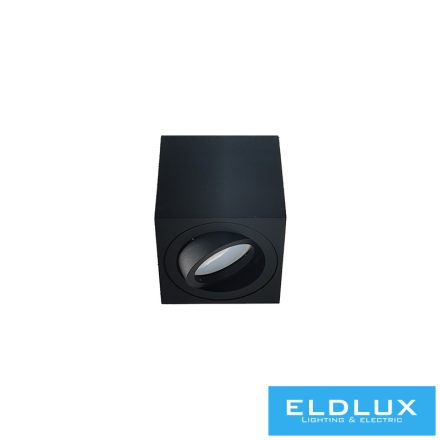 ELDLUX ELDBELLA mennyezeti spot lámpa 80×80×85 fekete GU10