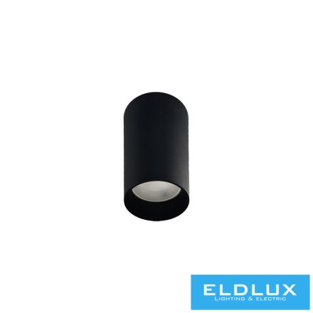 ELDLUX ELDERIK mennyezeti spot lámpa Ø60×100 fekete GU10