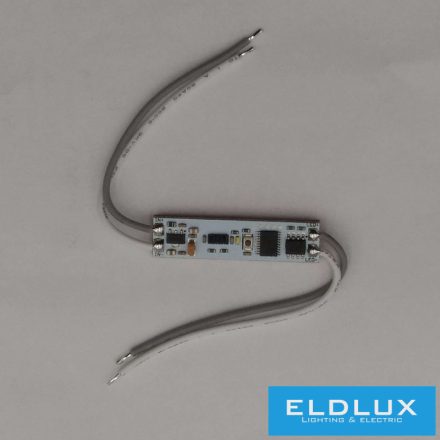 ELDLUX Sínbe beépíthető LED vezérlő közelségérzékelős kapcsoló és dimmer (DC:12/24V 5A)