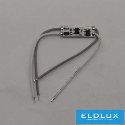 ELDLUX Sínbe beépíthető LED vezérlő érintős kapcsoló fényerőszabályzó (DC:12/24V 8A)