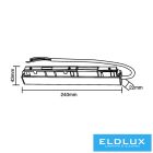 UNIVERSO Mágneses sínbe szerelhető tápegység DC:48V 100w 2A IP20 Fekete 240x22x43mm