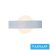 UNIVERSO Fali lámpa LED 8w 400lm 3000k IP20 239×123mm fehér