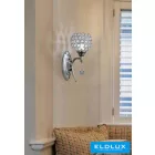 UNIVERSO Fali lámpa 1-karos 1xG9 Max.60W D170x280mm IP20 Króm