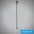 UNIVERSO Függeszték fém foglalattal 1xE27 max. 240V 60w 2 méter króm