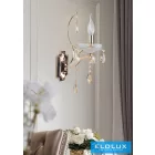 UNIVERSO Fali lámpa 1 karos 1xE14 Max.40W D21x41cm arany