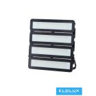 UNIVERSO LED reflektor 200w 20000lm 6000K 120° 313x340x34mm IP65 Fekete