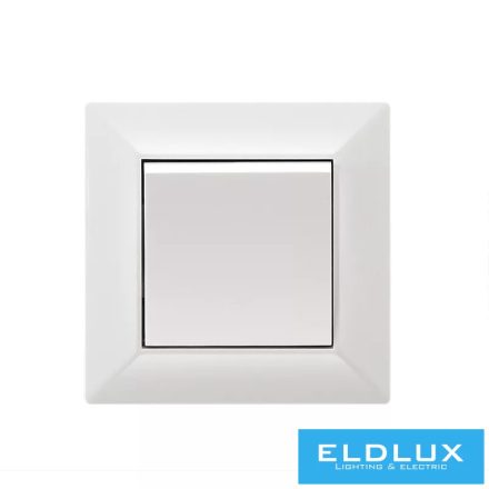 ELDGROUND Nyomókapcsoló (101N) Fehér