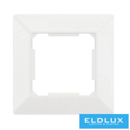ELDLUX ELDGROUND egyes műanyag keret fehér