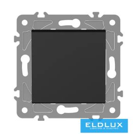 ELDGROUND Kétpólusú kapcsoló (102) Fekete