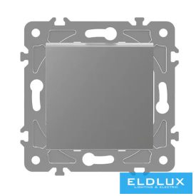 ELDGROUND Nyomókapcsoló (101N) Ezüst