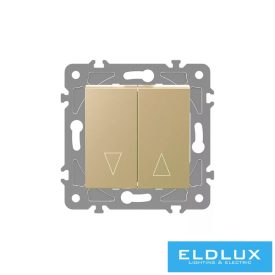 ELDGROUND Redőnykapcsoló Arany