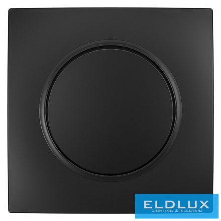 ELDLUX ELDELIN egypólusú kapcsoló (101) fekete