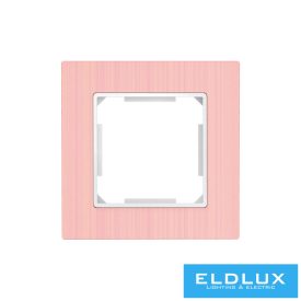 ELDALU Egyes alumínium keret Rózsgold