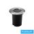 UNIVERSO Taposólámpa 1xGU10 Max.60w IP65 acél Ø120-Ø102x136mm