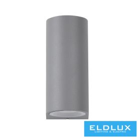 UNIVERSO fali lámpa 2×GU10 IP65 68×80×150mm szürke