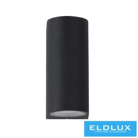UNIVERSO fali lámpa 2×GU10 IP65 68×80×150mm fekete