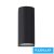 UNIVERSO fali lámpa 2×GU10 IP65 68×80×150mm fekete