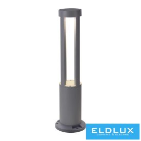   UNIVERSO kerti lámpa COB LED 12w 600lm 6500k IP65 ∅107/∅150×585mm szürke