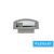 UNIVERSO Kültéri fali lámpa E27 Max 60W IP44 szürke 220x90x123mm