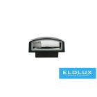 UNIVERSO Kültéri fali lámpa E27 Max 60W IP44 fekete 220x90x123mm