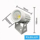 UNIVERSO Kerti spotlámpa 3.5w 360lm 3000k 60° IP65 fehér 100x78mm