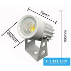 UNIVERSO Kerti spotlámpa 3.5w 360lm 4000k 60° IP65 fehér 100x78mm