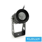 UNIVERSO Kerti spotlámpa 3.5w 360lm 4000k 60° IP65 fekete 100x78mm