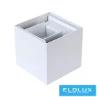UNIVERSO fali lámpa LED 12w 1000lm 3000k IP55 100×100×100mm fehér