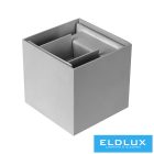 UNIVERSO fali lámpa LED 12w 1000lm 6500k IP55 100×100×100mm szürke