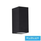 UNIVERSO fali lámpa 2×GU10 IP65 68×80×150mm fekete