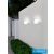 UNIVERSO fali lámpa LED 7w 750lm 6500k IP65 105×94×80mm fehér