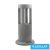 UNIVERSO kerti lámpa COB LED 12w 600lm 3000k IP65 ∅94/∅105×300mm szörke