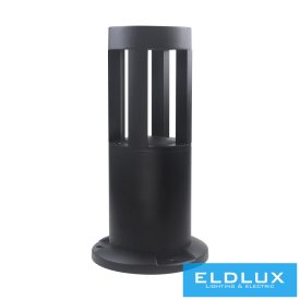   UNIVERSO kerti lámpa COB LED 12w 600lm 6500k IP65 ∅94/∅105×300mm fekete