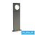UNIVERSO kerti lámpa LED 12w 600lm 4000k IP65 170×70×500mm szörke