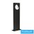 UNIVERSO kerti lámpa LED 12w 600lm 3000k IP65 170×70×500mm fekete