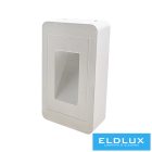 UNIVERSO Lábazati LED lámpatest 12w 1000lm 6500k 120° IP65 fehér