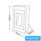 UNIVERSO Lábazati LED lámpatest 12w 1000lm 6500k 120° IP65 fehér