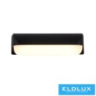 UNIVERSO Kültéri fali lámpa 12w 1200lm 4000k 180° IP65 262×67×98mm fekete