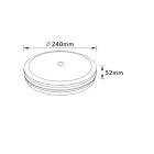 UNIVERSO Mennyezeti lámpa 29w 3940lm CCT.Kap IP65 fehér D235x45mm