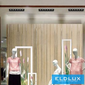   UNIVERSO süllyesztett spot lámpa 12W 1000lm 4000k 34° IP20 175mm fekete