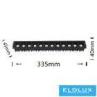 UNIVERSO süllyesztett spot lámpa 24W 2200lm 4000k 34° IP20 335mm fekete