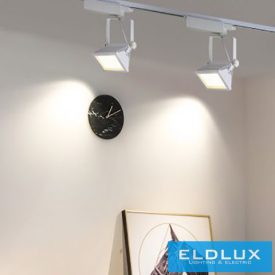   UNIVERSO Egyfázisú sínhez lámpa 30w 2700lm 4000k Ra≥90 90° fehér