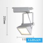 UNIVERSO Egyfázisú sínhez lámpa 30w 2700lm 4000k Ra≥90 90° fehér