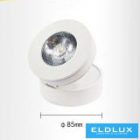 UNIVERSO Falon kívüli spotlámpa 7w 600lm 3000k IP20 fehér