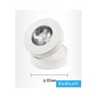 UNIVERSO Falon kívüli spotlámpa 7w 600lm 6500k 20° IP20 Fehér D85x100mm