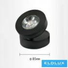 UNIVERSO Falon kívüli spotlámpa 7w 600lm 4000k IP20 fekete